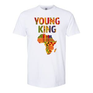 Black History Month Shirts Cool African Kente Art African American Print Softstyle CVC T-Shirt