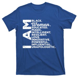 Black History Month I Am Black Gift T-Shirt