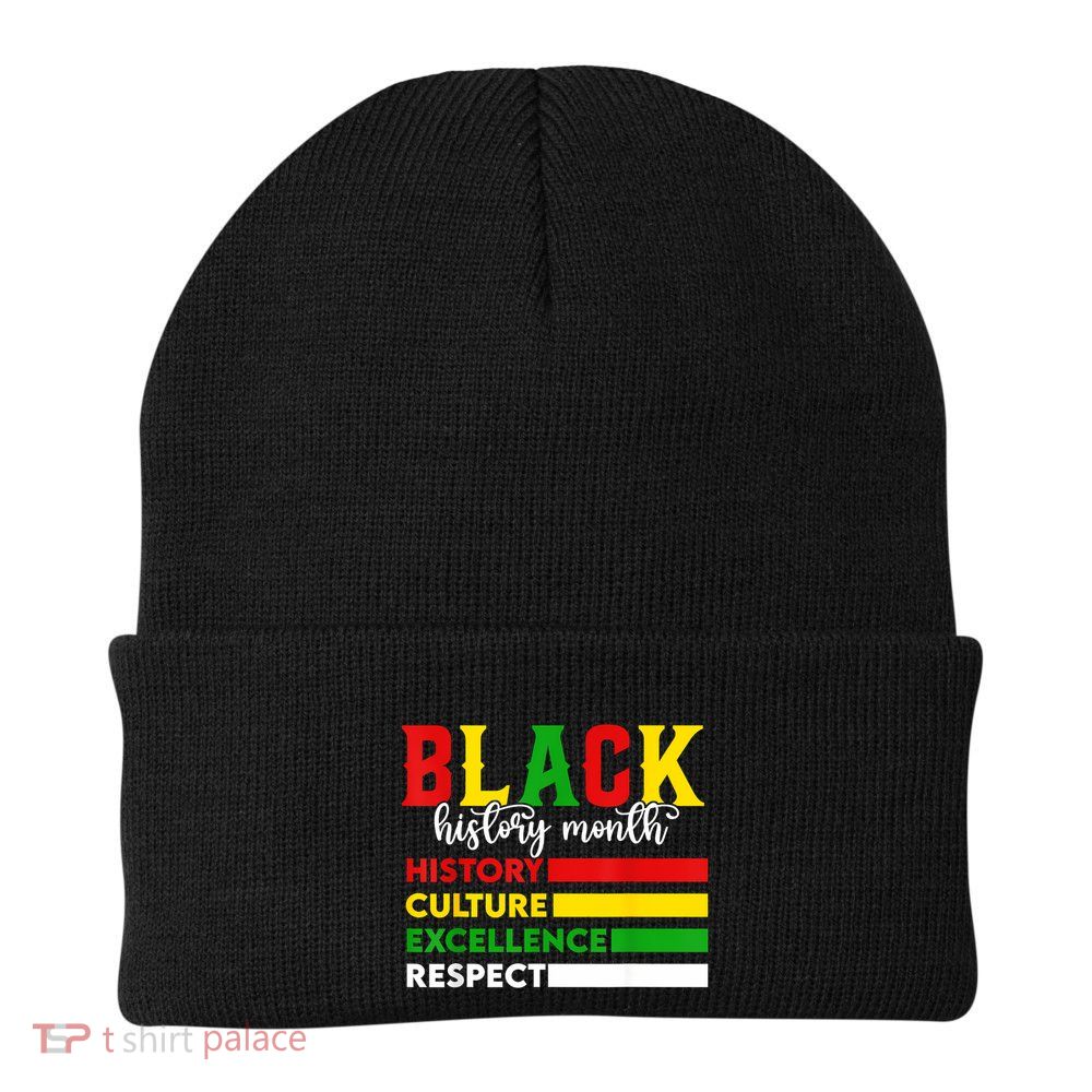 Black History Month Africa African Vintage Beanie