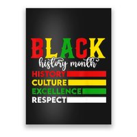 Black History Month Africa African Vintage Poster