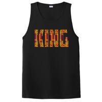 Black History Month Shirts Funny African King Gift Cool Kente Cloth Lover PosiCharge Competitor Tank