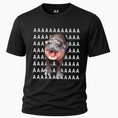 Baby Hippo Moo Deng Performance Shirt