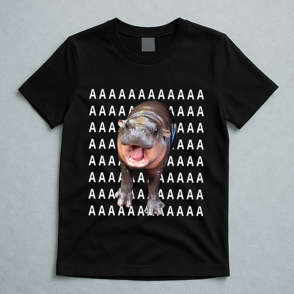 Baby Hippo Moo Deng T-Shirt