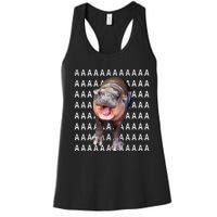 Baby Hippo Moo Deng Women's Racerback Tank