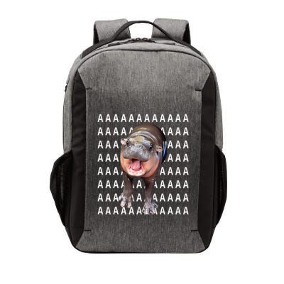 Baby Hippo Moo Deng Vector Backpack