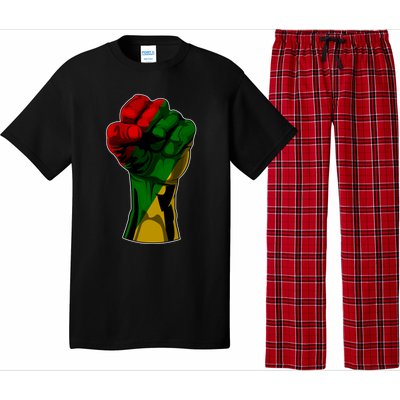 Black History Month Fist Gift Gift Pajama Set