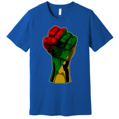 Black History Month Fist Gift Gift Premium T-Shirt