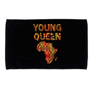 Black History Month Shirts Cool Kente Cloth Art African Print African Queen Microfiber Hand Towel