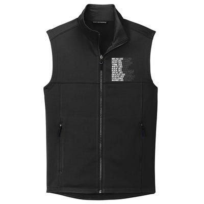 Black History Month Black Leaders Influential Inspirational Gift Collective Smooth Fleece Vest