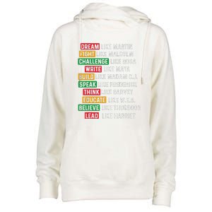 Black History Month African American Country Celebration Womens Funnel Neck Pullover Hood