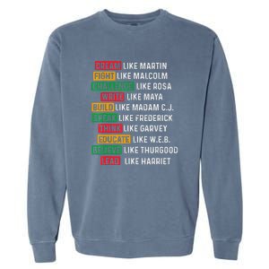 Black History Month African American Country Celebration Garment-Dyed Sweatshirt