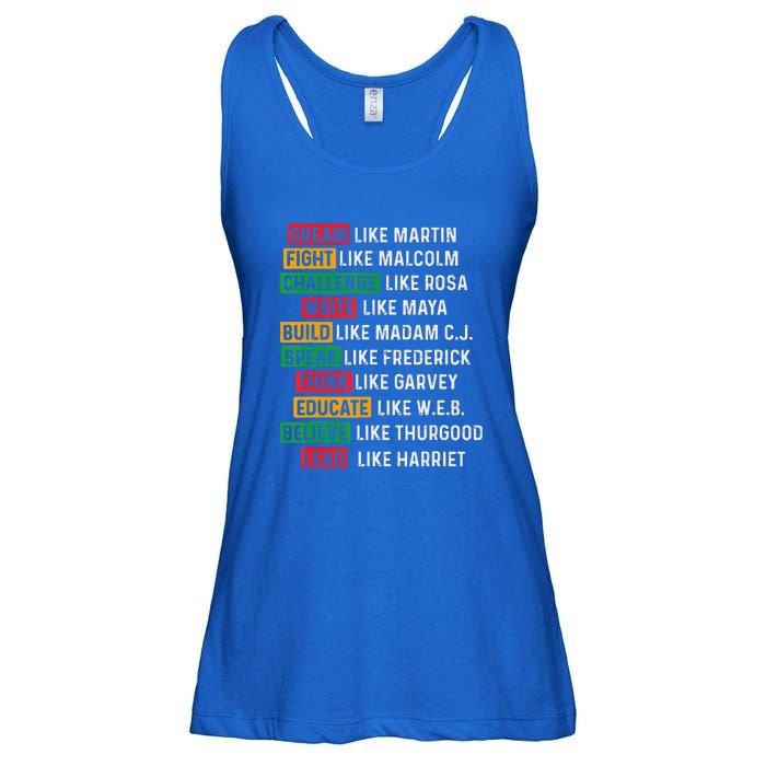 Black History Month African American Country Celebration Ladies Essential Flowy Tank