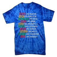 Black History Month African American Country Celebration Tie-Dye T-Shirt