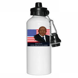 Black History Month Leader John Lewis Cool Gift Aluminum Water Bottle