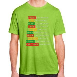 Black History Month African American Country Celebration Adult ChromaSoft Performance T-Shirt