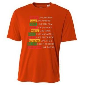 Black History Month African American Country Celebration Cooling Performance Crew T-Shirt