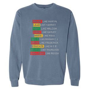 Black History Month African American Country Celebration Garment-Dyed Sweatshirt