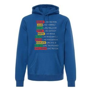 Black History Month African American Country Celebration Premium Hoodie