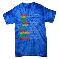 Black History Month African American Country Celebration Tie-Dye T-Shirt