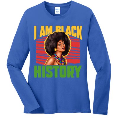 Black History Month African Melanin American Usa Great Gift Ladies Long Sleeve Shirt