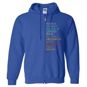 Black History Month Black Leader's Graphic Design Full Zip Hoodie