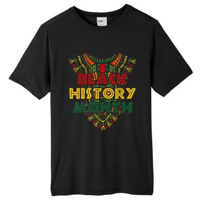 Black History Month African American Flag Juneteenth Dashiki Tall Fusion ChromaSoft Performance T-Shirt