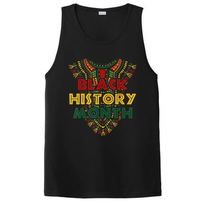 Black History Month African American Flag Juneteenth Dashiki PosiCharge Competitor Tank