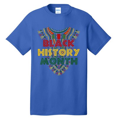 Black History Month African American Flag Juneteenth Dashiki Tall T-Shirt