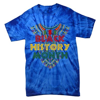 Black History Month African American Flag Juneteenth Dashiki Tie-Dye T-Shirt