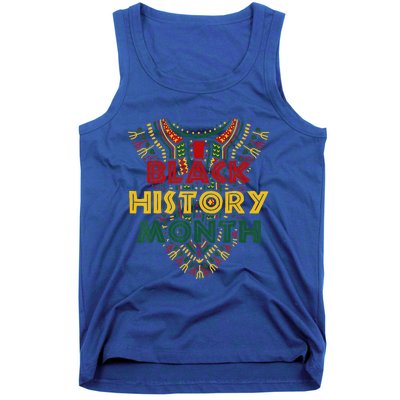 Black History Month African American Flag Juneteenth Dashiki Tank Top