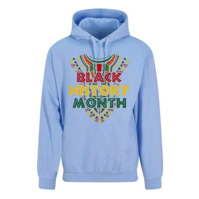 Black History Month African American Flag Juneteenth Dashiki Unisex Surf Hoodie