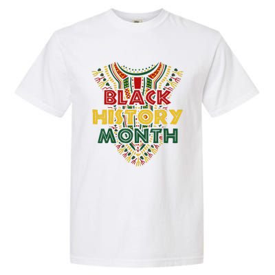 Black History Month African American Flag Juneteenth Dashiki Garment-Dyed Heavyweight T-Shirt