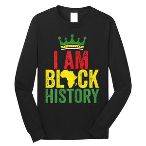 Black History Month Funny I am Black History Long Sleeve Shirt