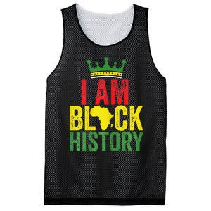 Black History Month Funny I am Black History Mesh Reversible Basketball Jersey Tank