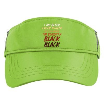 Black History Month Empowerment Black Pride Adult Drive Performance Visor