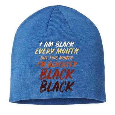 Black History Month Empowerment Black Pride Sustainable Beanie