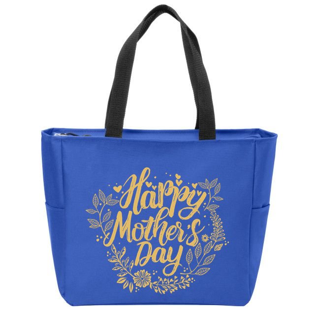 Beautiful Happy MotherS Day Gift Zip Tote Bag