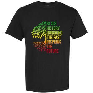 Black History Month Honoring Past Inspiring Future Garment-Dyed Heavyweight T-Shirt