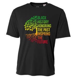 Black History Month Honoring Past Inspiring Future Cooling Performance Crew T-Shirt