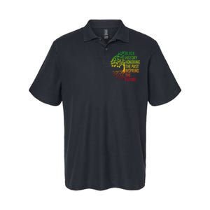 Black History Month Honoring Past Inspiring Future Softstyle Adult Sport Polo