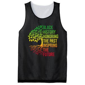 Black History Month Honoring Past Inspiring Future Mesh Reversible Basketball Jersey Tank