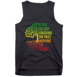 Black History Month Honoring Past Inspiring Future Tank Top