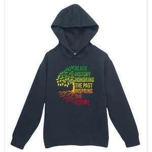 Black History Month Honoring Past Inspiring Future Urban Pullover Hoodie