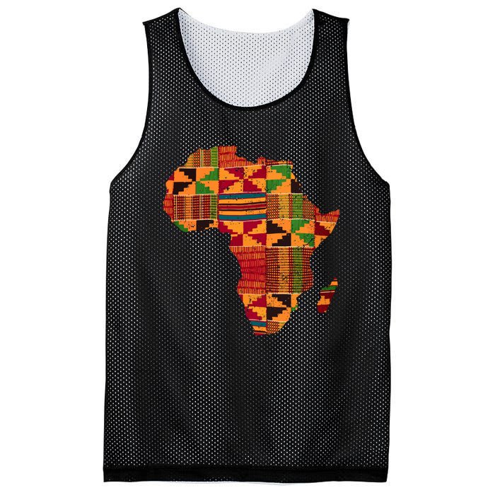 Black History Month Shirts Cool Africa Map Kente Cloth Gift African Lover Mesh Reversible Basketball Jersey Tank