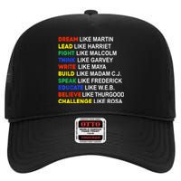 Black History Month African American Country Celebration High Crown Mesh Back Trucker Hat