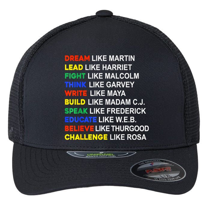 Black History Month African American Country Celebration Flexfit Unipanel Trucker Cap