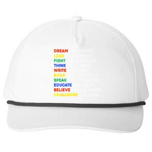 Black History Month African American Country Celebration Snapback Five-Panel Rope Hat