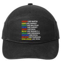 Black History Month African American Country Celebration 7-Panel Snapback Hat