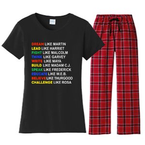 Black History Month African American Country Celebration Women's Flannel Pajama Set