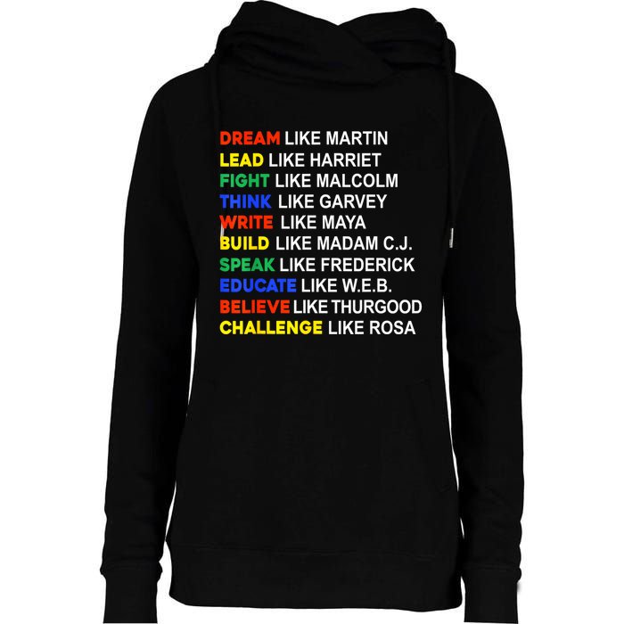 Black History Month African American Country Celebration Womens Funnel Neck Pullover Hood